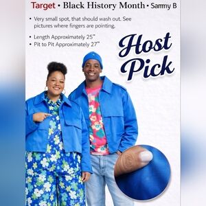 Sammy B x Target – Black History Month Cropped Trench Jacket – 3X – NWT